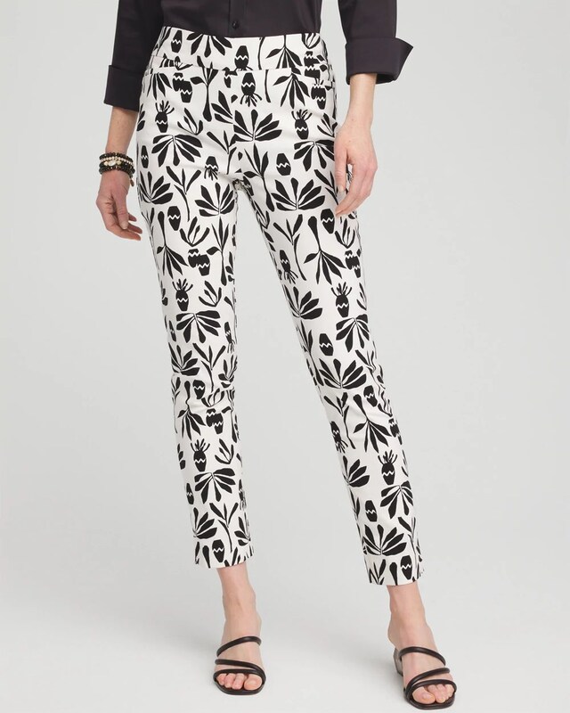 Brigitte Artisan Print Ankle Pants - image 1